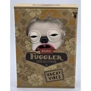 Zuru Fuggler Vacay Vibes Hedge Grog‎ 9" Plush Funny Ugly Monster Stuffed Toy